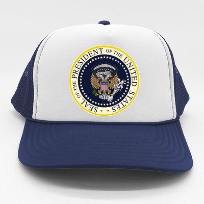 Fake Presidential Seal Trucker Hat