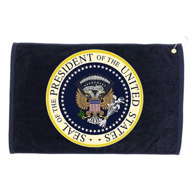 Fake Presidential Seal Grommeted Golf Towel