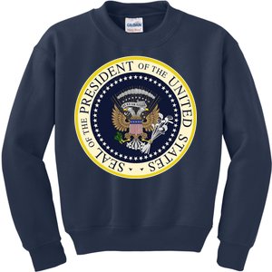 Fake Presidential Seal Kids Sweatshirt