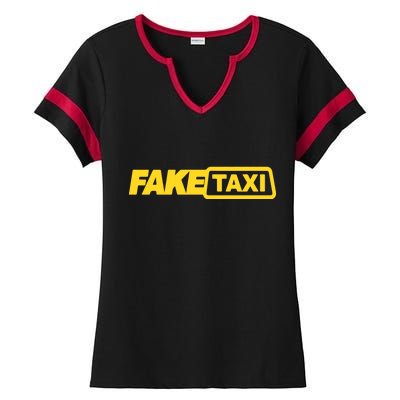 Fake Taxi Ladies Halftime Notch Neck Tee