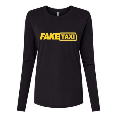 Fake Taxi Womens Cotton Relaxed Long Sleeve T-Shirt