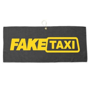 Fake Taxi Large Microfiber Waffle Golf Towel