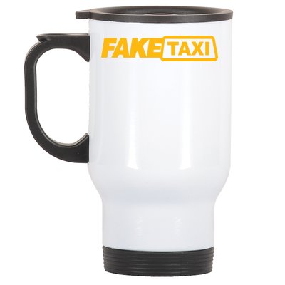 Fake Taxi Stainless Steel Travel Mug