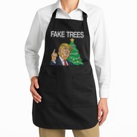Fake Trees News Ugly Christmas Apron