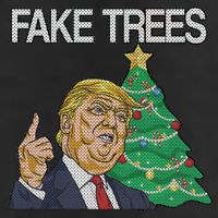 Fake Trees News Ugly Christmas Adult Drive Performance Visor