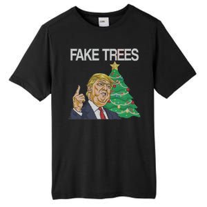 Fake Trees News Ugly Christmas Tall Fusion ChromaSoft Performance T-Shirt