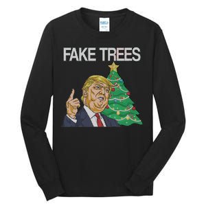 Fake Trees News Ugly Christmas Tall Long Sleeve T-Shirt