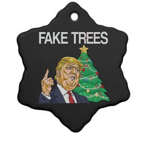 Fake Trees News Ugly Christmas Ceramic Star Ornament