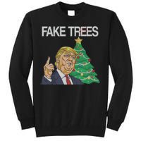 Fake Trees News Ugly Christmas Tall Sweatshirt