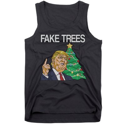 Fake Trees News Ugly Christmas Tank Top