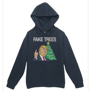 Fake Trees News Ugly Christmas Urban Pullover Hoodie