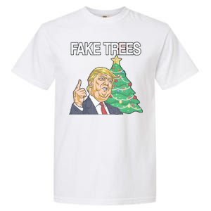 Fake Trees News Ugly Christmas Garment-Dyed Heavyweight T-Shirt