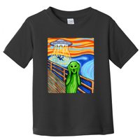 Funny Alien Lover Alien Humor Funny UFO Believe In Aliens Gift Toddler T-Shirt