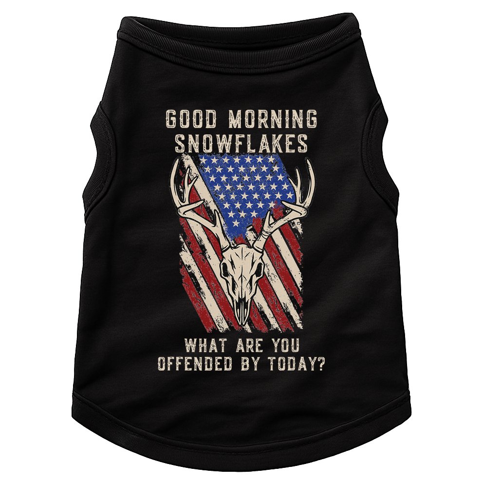 Funny Anti Liberal Anti Woke Conservative Doggie Tank