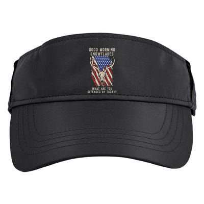 Funny Anti Liberal Anti Woke Conservative Adult Drive Performance Visor