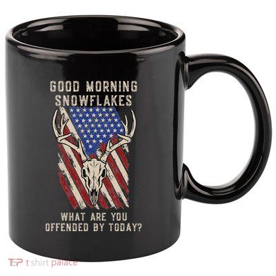 Funny Anti Liberal Anti Woke Conservative 11oz C Handle Ceramic Mug