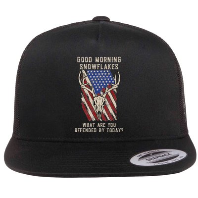 Funny Anti Liberal Anti Woke Conservative Flatbill Hat