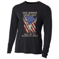 Funny Anti Liberal Anti Woke Conservative Cooling Performance Long Sleeve Crew