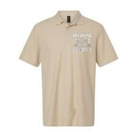 Freaking Awesome Like My Daughter Funny Fathers Mothers Day Softstyle Adult Sport Polo