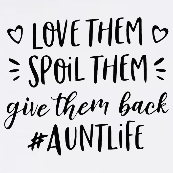 Funny Aunt Life Love Them Spoil Them Give Them Back Auntie Cooling Performance Crew T-Shirt