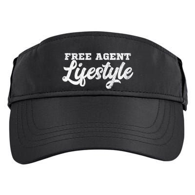 Free Agent Lifestyle  Coach Gang Wear Adult Drive Performance Visor