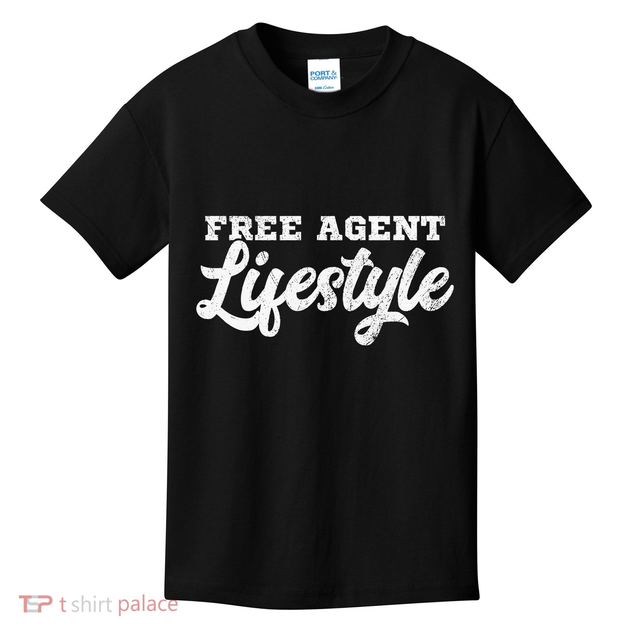 Free Agent Lifestyle  Coach Gang Wear Kids T-Shirt