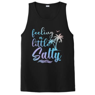 Feeling A Little Salty Summer Vibes Beach Vacay Summertime Gift PosiCharge Competitor Tank