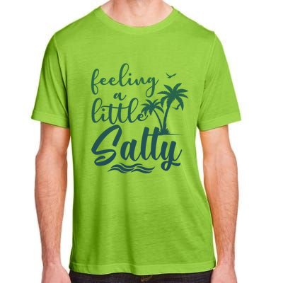 Feeling A Little Salty Summer Vibes Beach Vacay Summertime Gift Adult ChromaSoft Performance T-Shirt