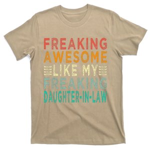 Freaking Awesome Like My Freaking Daughterinlaw T-Shirt