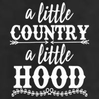 Funny A Little Country A Little Hood Adult Drive Performance Visor