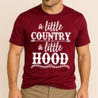 Funny A Little Country A Little Hood Cooling Performance Crew T-Shirt