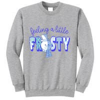 Feeling A Little Frosty Snowman Winter Sweatshirt