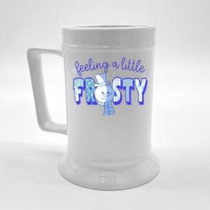 Feeling A Little Frosty Snowman Winter Beer Stein