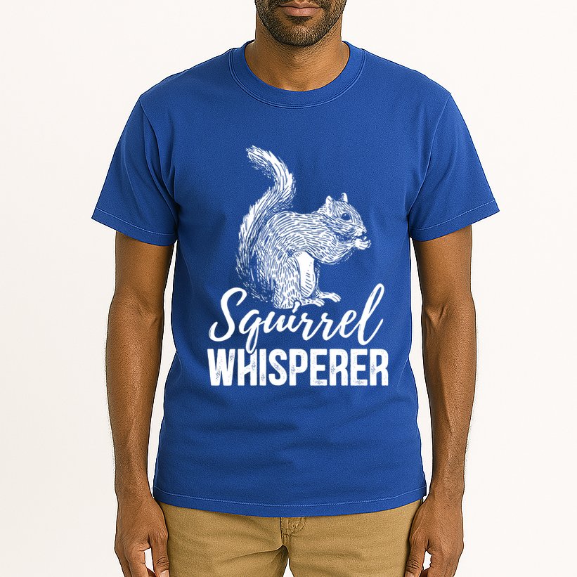Forest Animal Lover Squirrel Whisperer Gift Idea Squirrel Cute Gift Tall T-Shirt