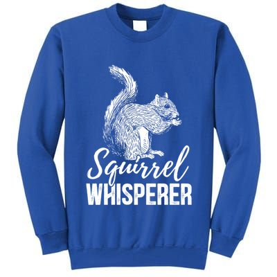 Forest Animal Lover Squirrel Whisperer Gift Idea Squirrel Cute Gift Tall Sweatshirt