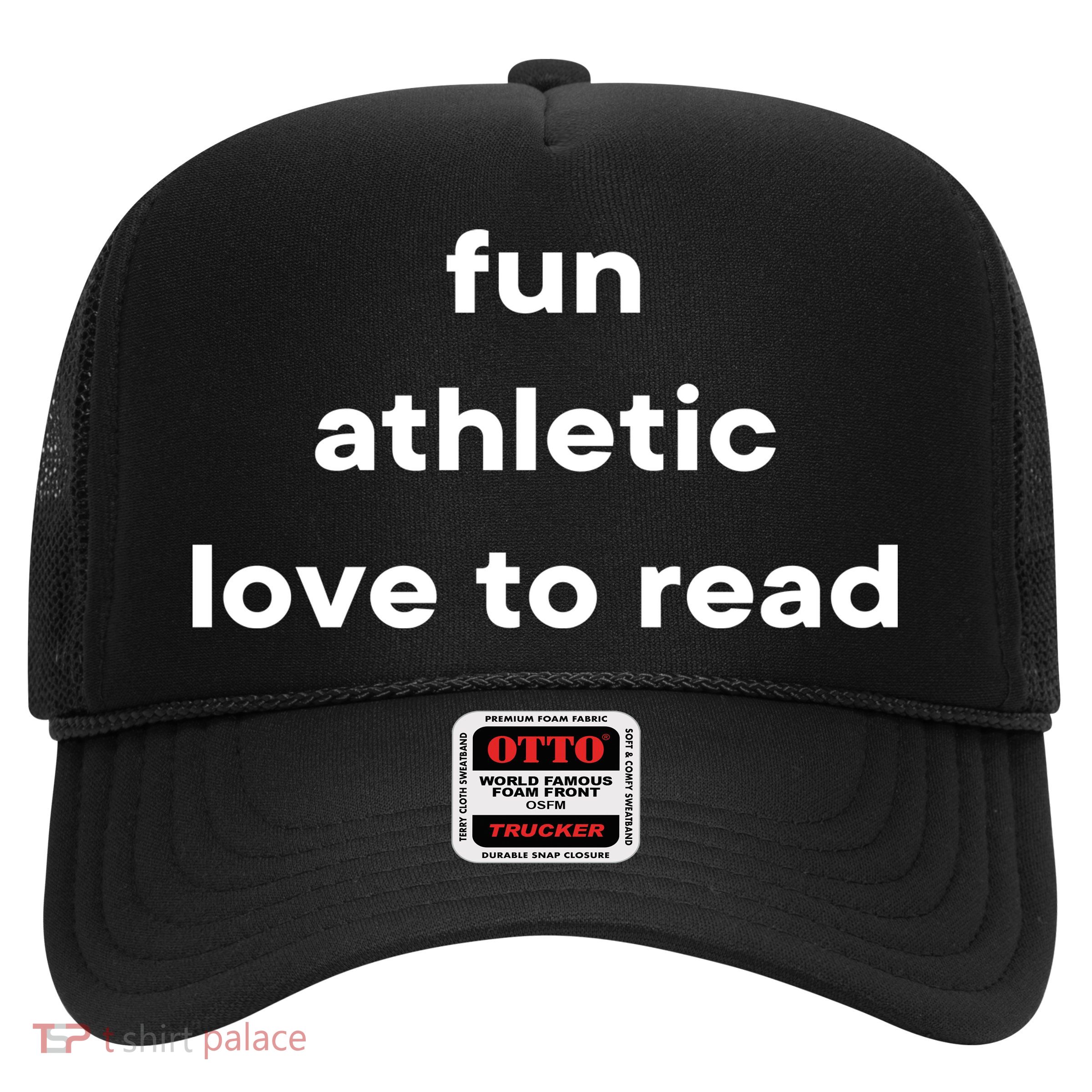 Fun Athletic Love To Read Trucker Hat