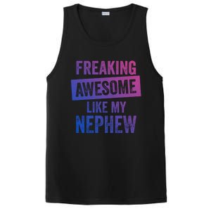 Freaking Awesome Like My Nephew For Aunt Auntie Or Uncle Gift PosiCharge Competitor Tank