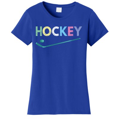 Funny And Love Ice Hockey Gift Cute Gift Women's T-Shirt