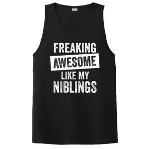 Freaking Awesome Like My Niblings For Aunt Auntie Or Uncle Great Gift PosiCharge Competitor Tank