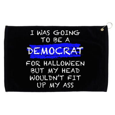 Funny Anti Liberal Adult Halloween Costume Grommeted Golf Towel