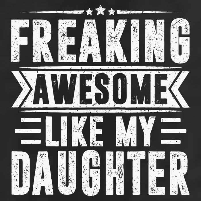 Freaking Awesome Like My Daughter Fathers Day Adult Drive Performance Visor