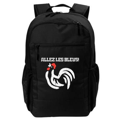 France Allez Les Bleus French Rooster Soccer    Long Sleeve Backpack