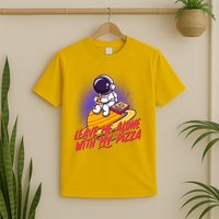 Funny Astronaut Leave Me Alone With My Pizza T-Shirt