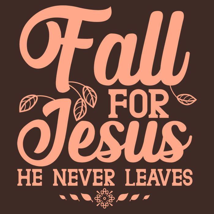 Fall For Jesus He Never Leaves Cooling Performance Crew T-Shirt