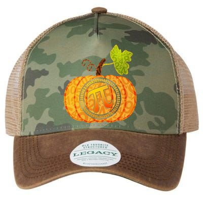 Fall Pumpkin Pi 3.14 Autumn Legacy Tie Dye Trucker Hat