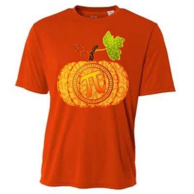 Fall Pumpkin Pi 3.14 Autumn Cooling Performance Crew T-Shirt