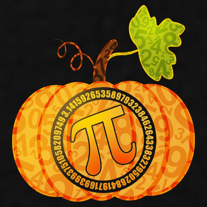 Fall Pumpkin Pi 3.14 Autumn Ladies PosiCharge Tri-Blend Wicking Tank