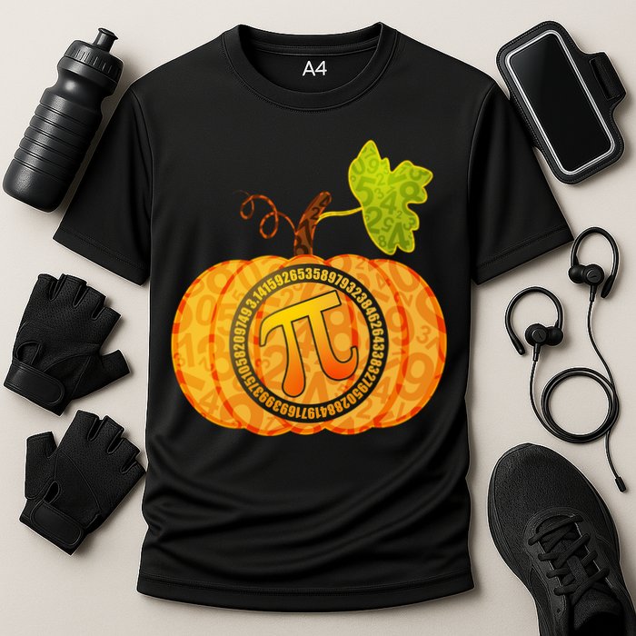 Fall Pumpkin Pi 3.14 Autumn Performance Shirt
