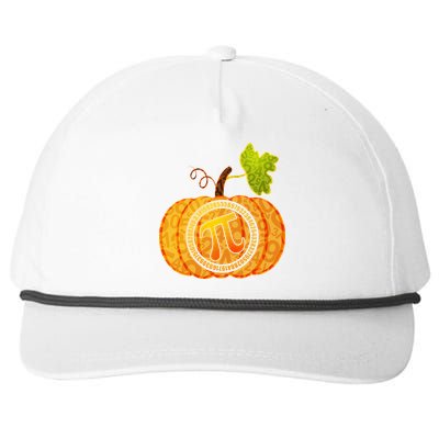 Fall Pumpkin Pi 3.14 Autumn Snapback Five-Panel Rope Hat