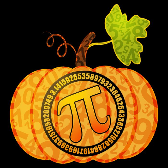 Fall Pumpkin Pi 3.14 Autumn 7-Panel Snapback Hat